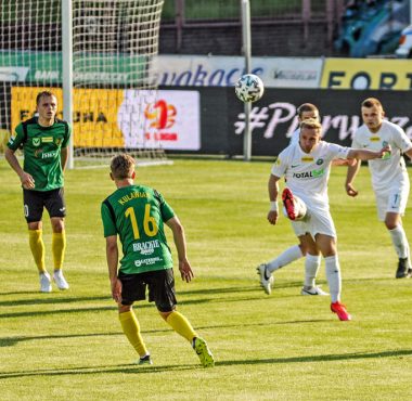 GKS 1962 Jastrzębie - Warta Poznań 1:2. Robert Janicki