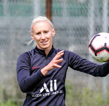 Katarzyna Kiedrzynek na obiektach Warty Poznań