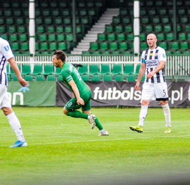 Warta Poznań - Sandecja Nowy Sącz 2:0. Krzysztof Danielewicz