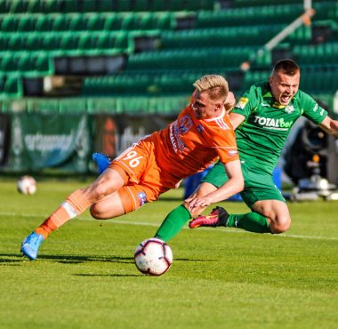 Warta Poznań - Bruk-Bet Termalica Nieciecza 1:3. Michał Jakóbowski
