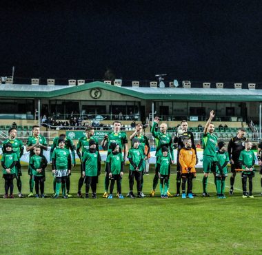 Warta Poznań na stadionie w Grodzisku Wlkp.