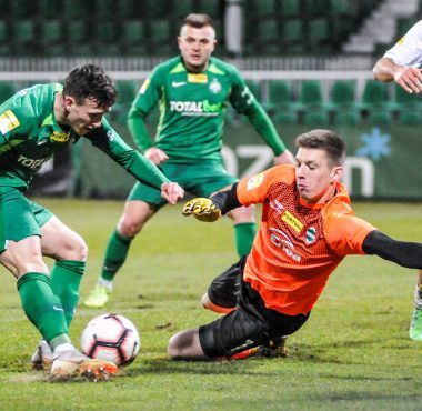 Warta Poznań - Radomiak Radom 3:0. Gracjan Jaroch