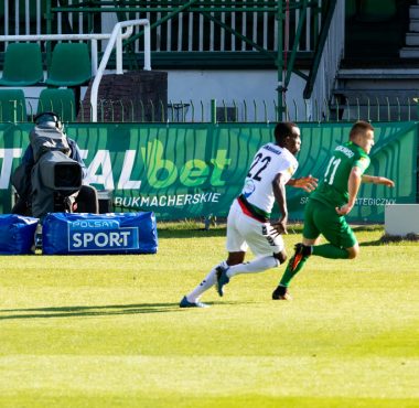 Warta Poznań - GKS Tychy w Grodzisku Wlkp. Kamera Polsat Sport, transmisja; fot. Adam Ciereszko