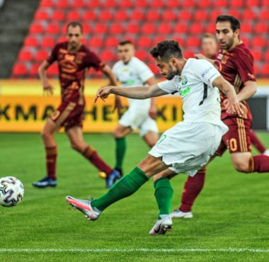 Chojniczanka Chojnice - Warta Poznań 1:2. Mariusz Rybicki