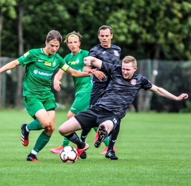 Warta II Poznań - Huragan Pobiedziska 3:3. Maks Lisowski