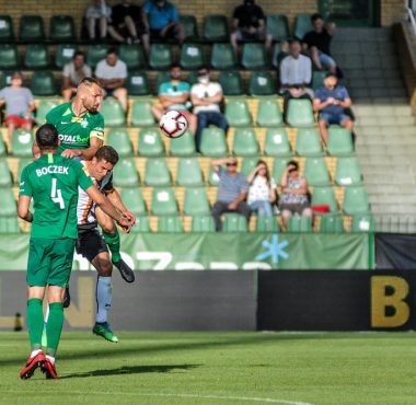 Warta Poznań - Chrobry Głogów. Bartosz Kieliba