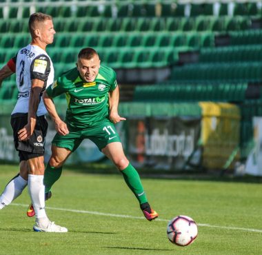 Warta Poznań - Chrobry Głogów 1:2. Michał Jakóbowski