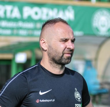 Warta Poznań - Puszcza Niepołomice 1:2. Trener Piotr Tworek