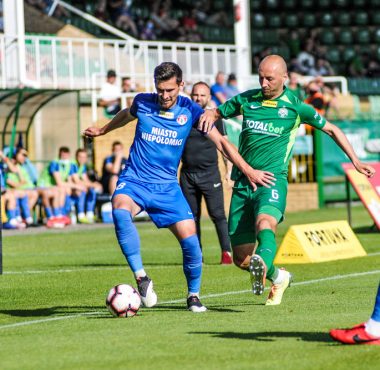 Warta Poznań - Puszcza Niepołomice 1:2. Łukasz Trałka