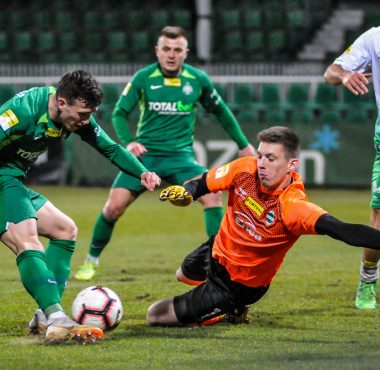 Warta Poznań - Radomiak Radom. Gracjan Jaroch