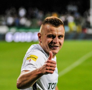 Warta Poznań - Bruk-Bet Termalica Nieciecza 1:0. Michał Jakóbowski