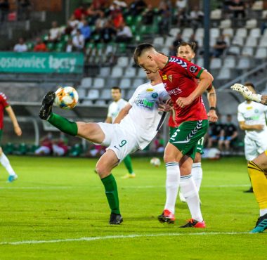 Zagłębie Sosnowiec - Warta Poznań 0:2. Łukasz Spławski