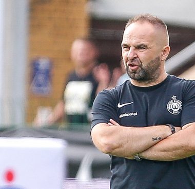 Warta Poznań - Lechia Gdańsk 0:1. Trener Piotr Tworek