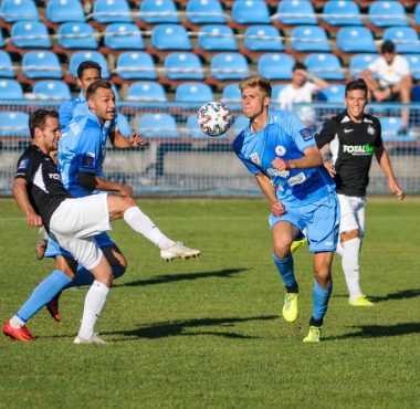 Błękitni Stargard - Warta Poznań 3:3, k. 4:5 w Pucharze Polski. Konrad Handzlik