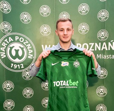 Mateusz Spychała piłkarzem Warty Poznań