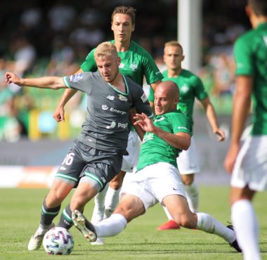Warta Poznań - Lechia Gdańsk. Jakub Kuzdra