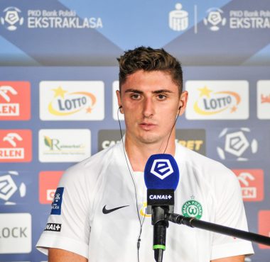 Wisła Płock - Warta Poznań 1:3. Aleks Ławniczak