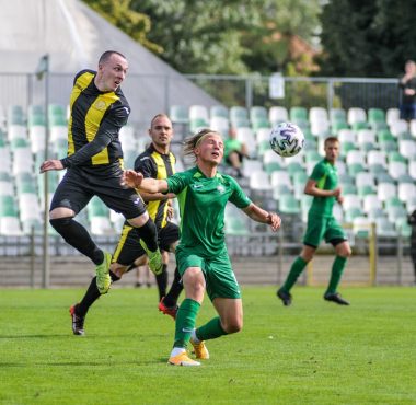 Warta II Poznań - LKS Gołuchów 2:1 w IV lidze. Kamil Ziętkowski