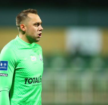 Warta Poznań - Górnik Zabrze 0:1. Adrian Lis