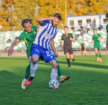 Warta II Poznań - Pogoń Nowe Skalmierzyce 2:2. Kamil Ziętkowski i Maks Lisowski
