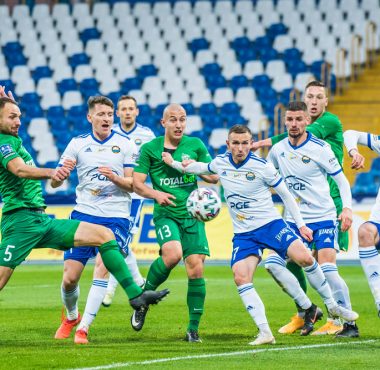 Stal Mielec - Warta Poznań 0:1. Bartosz Kieliba, Jakub Kuzdra