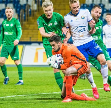 Stal Mielec - Warta Poznań 0:1. Bartosz Kieliba, Robert Ivanov, Daniel Bielica