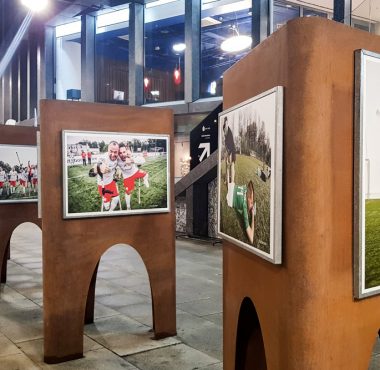 "Amp futbol w Poznaniu" - wystawa Warty Poznań, Vox Artis i Concordia Design