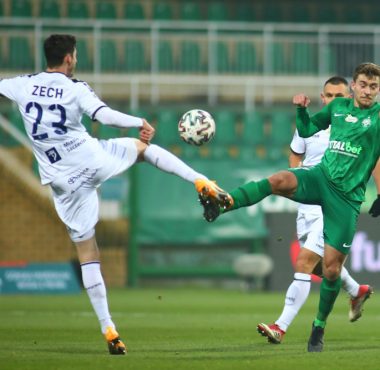 Warta Poznań - Pogoń Szczecin 1:2. Mateusz Czyżycki