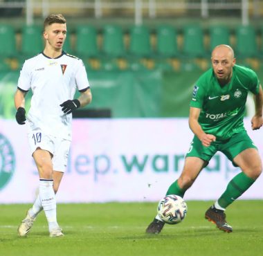 Warta Poznań - Pogoń Szczecin 1:2. Łukasz Trałka