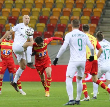 Jagiellonia Białystok - Warta Poznań 4:3. Łukasz Trałka