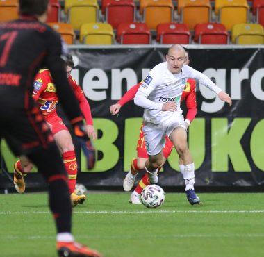 Jagiellonia Białystok - Warta Poznań. Jakub Kuzdra; szczegółowe statystyki z meczu