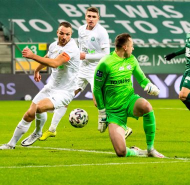 Śląsk Wrocław - Warta Poznań 2:1. Adrian Lis, Bartosz Kieliba, Aleks Ławniczak
