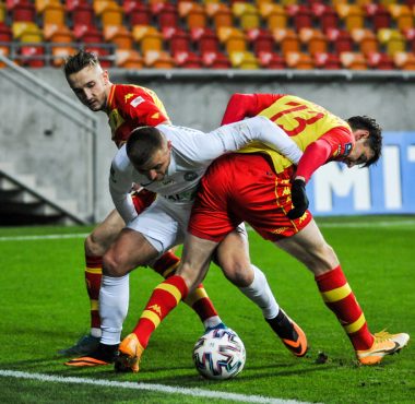 Jagiellonia Białystok - Warta Poznań 4:3. Michał Jakóbowski