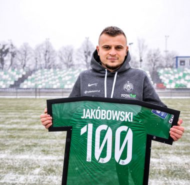 Michał Jakóbowski - 100 występów w Warcie Poznań