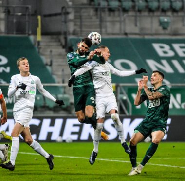 Śląsk Wrocław - Warta Poznań 2:1. Mateusz Kuzimski