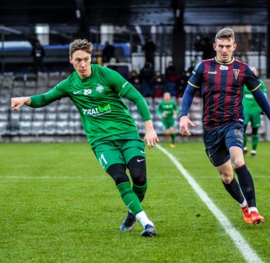 Pogoń Szczecin - Warta Poznań 0:2 w sparingu. Mateusz Kupczak