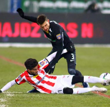 Warta Poznań - Cracovia 0:1 w Fortuna Pucharze Polski