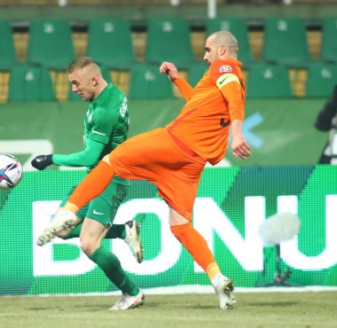 Warta Poznań - Zagłębie Lubin 1:0. Jan Grzesik