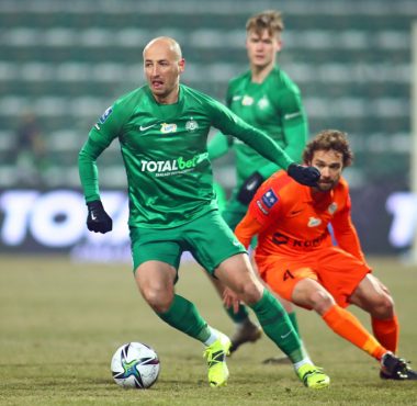 Warta Poznań - Zagłębie Lubin 1:0. Łukasz Trałka