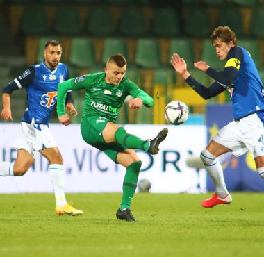 Warta Poznań - Lech Poznań 1:2. Michał Jakóbowski