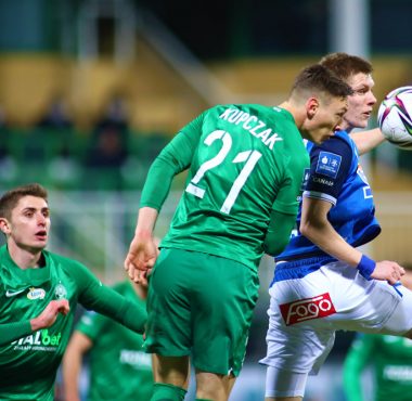 Warta Poznań - Lech Poznań 1:2. Mateusz Kupczak i Aleks Ławniczak