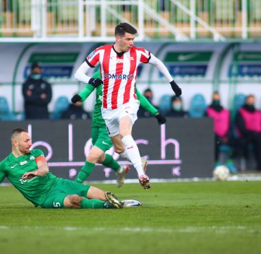 Warta Poznań - Cracovia 1:0. Bartosz Kieliba