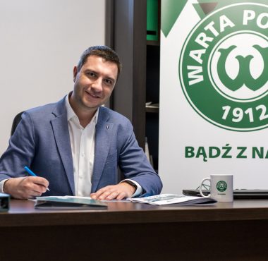 Bartosz Kaczmarek, prezes SoftWater. SoftWater sponsorem Warty Poznań