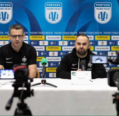 Warta Poznań - Cracovia 0:1 w Fortuna Pucharze Polski. Konferencja prasowa, trener Warty Piotr Tworek