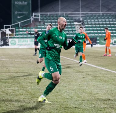 Warta Poznań - Zagłębie Lubin 1:0. Łukasz Trałka