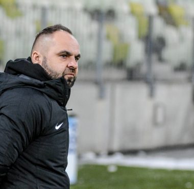 Lechia Gdańsk - Warta Poznań 1:1. Trener Piotr Tworek