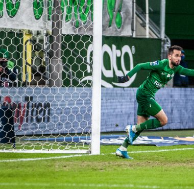 Lechia Gdańsk - Warta Poznań 1:1. Mariusz Rybicki