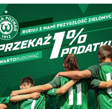 Przekaż 1% podatku na rzecz Warty Poznań