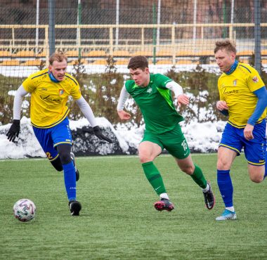 Warta II Poznań. Sparing