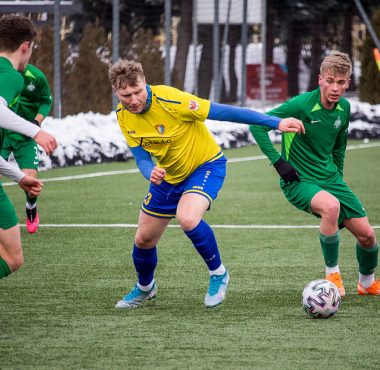 Warta II Poznań - Lubuszanin Drezdenko 4:0. Mikołaj Narożny